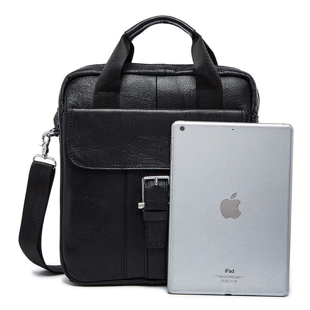 LUXE  Heirloom collection calfskin leather Laptop/Tablet Messenger Bag