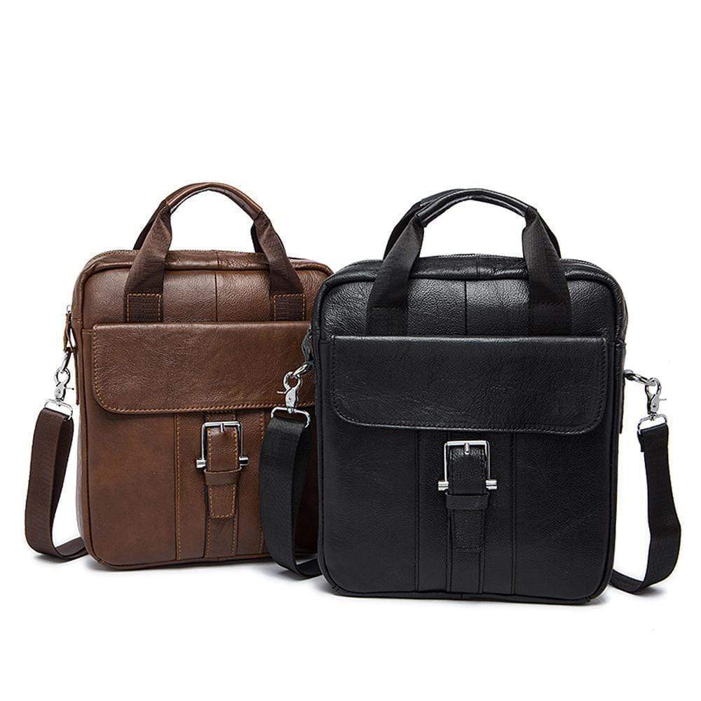LUXE  Heirloom collection calfskin leather Laptop/Tablet Messenger Bag